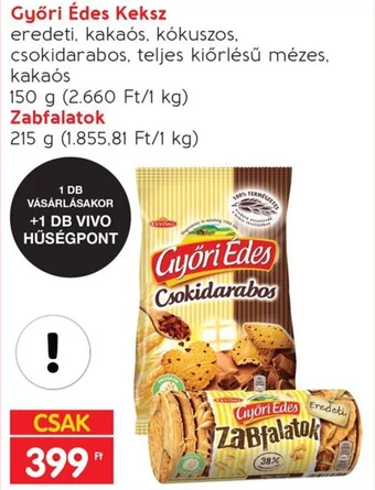 Interspar Győri Édes keksz stb. 150 / 215 g ajánlat