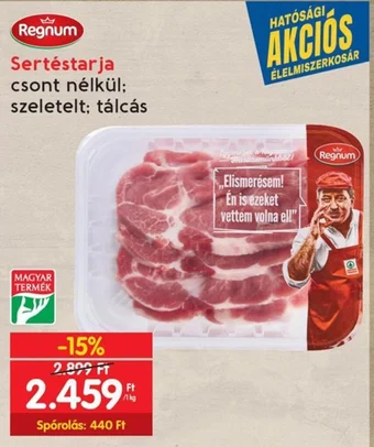 Interspar Regnum Sertéstarja 1 kg ajánlat