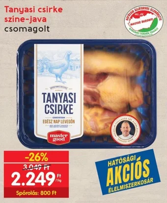 Interspar Tanyasi csirke színe-java 1 kg ajánlat