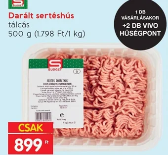 Interspar Darált sertéshús 500 g ajánlat