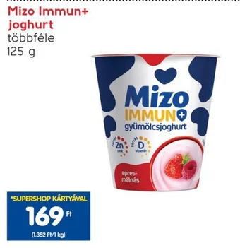 Interspar Mizo Immun+ joghurt 125 g ajánlat