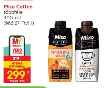 Interspar Mizo Coffee 300 ml ajánlat