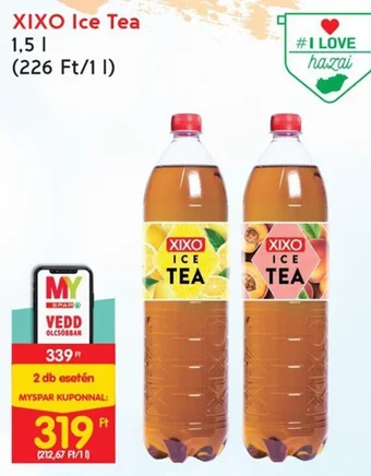 Interspar XIXO Ice Tea 1,5 l ajánlat