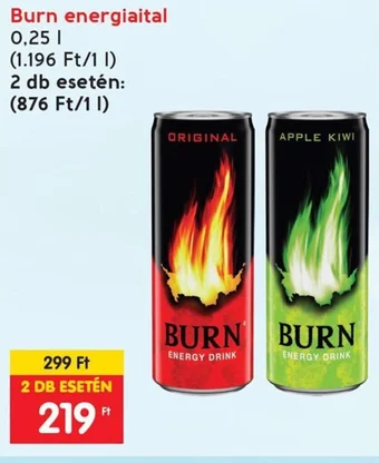 Interspar Burn energiaital 0,25 I ajánlat
