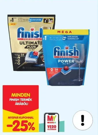 Interspar MINDEN FINISH TERMÉK ÁRÁBÓL ajánlat