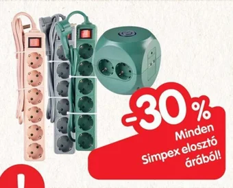 Interspar Minden Simpex elosztó árából ajánlat