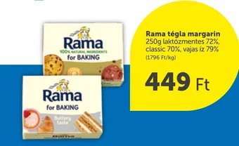 PRIVÁT Rama tégla margarin 250g ajánlat