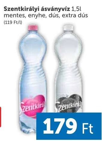 PRIVÁT Szentkirályi ásványvíz 1,5l ajánlat