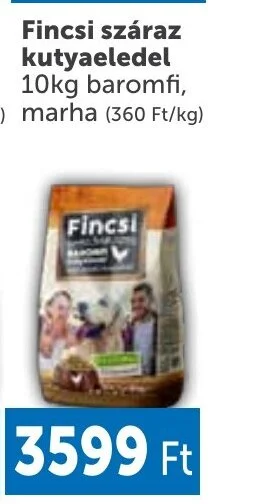 PRIVÁT Fincsi száraz kutyaeledel 10kg ajánlat