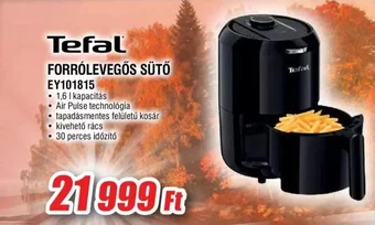 Expert Tefal FORRÓLEVEGŐS SÜTŐ ajánlat