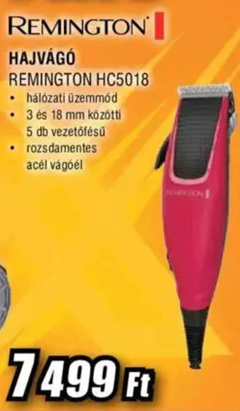 Expert REMINGTON HAJVÁGÓ ajánlat