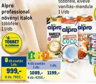 Alpro professional növényi italok 1 l
