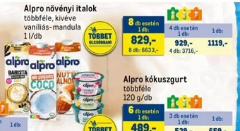 Alpro növényi italok 1 l