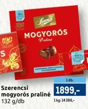 Metro Szerencsi mogyorós praliné 132 g/db ajánlat