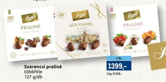 Metro Szerencsi praliné 127 g/db ajánlat