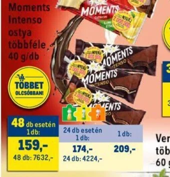 MOMENTS Intenso ostya 40g