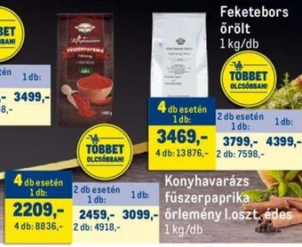 Konyhavarázs fűszerpaprika őrlemény I.oszt, édes 1kg
