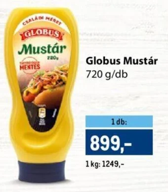 Metro Globus Mustár 720 g/db ajánlat
