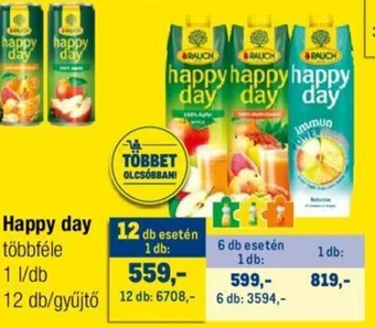 Metro Happy day 1l ajánlat