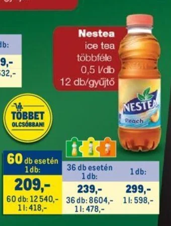 Metro NESTEA 0,5l ajánlat