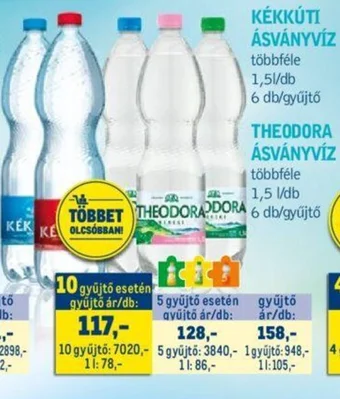 Metro κέκκύτι ÁSVÁNYVÍZ 1,5l ajánlat