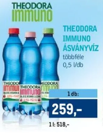 Metro THEODORA IMMUNO ÁSVÁNYVÍZ 0,5l ajánlat