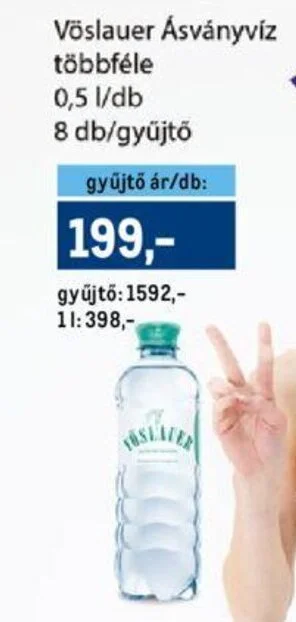 Metro Vöslauer Ásványvíz 0,5l ajánlat