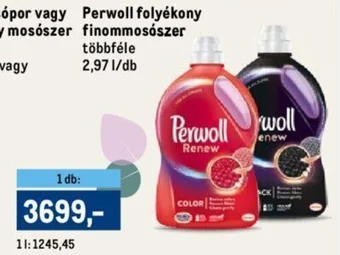 Perwoll folyékony finommosószer 2,97l