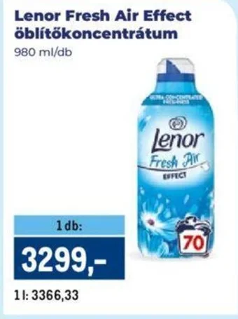 Lenor Fresh Air Effect öblítőkoncentrátum 980ml