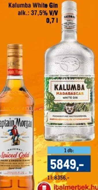 Metro Kalumba White Gin 0,7l ajánlat