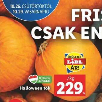 Halloween tök 1kg