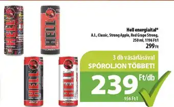 Coop Hell energiaital 250ml ajánlat