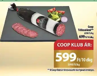Coop Coop Téliszalámi 10dkg ajánlat