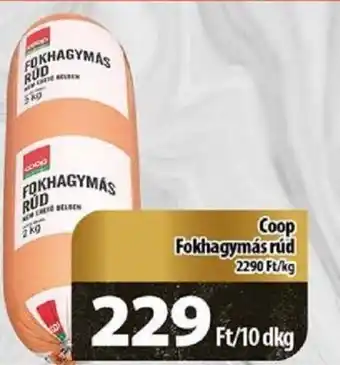 Coop Coop Fokhagymás rúd 10dkg ajánlat