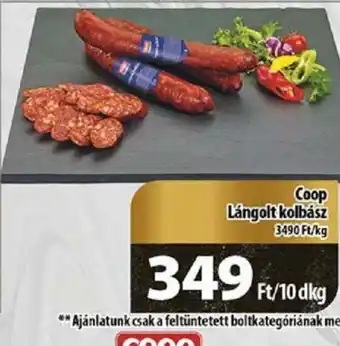 Coop Coop Lángolt kolbász 10dkg ajánlat