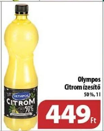 Coop Olympos Citrom ízesítő 1l ajánlat