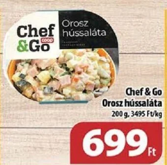 Coop Chef & Go Orosz hússaláta 200 g ajánlat