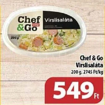 Coop Chef & Go Virslisaláta 200 g ajánlat