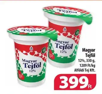 Coop Magyar Tejföl 330 g ajánlat