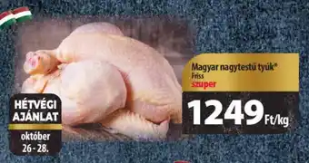 Coop Magyar nagytestű tyúk 1 kg ajánlat