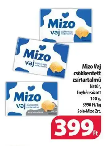 Coop Mizo Vaj csökkentett zsírtartalmú 100 g ajánlat