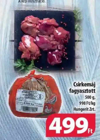 Csirkemáj fagyasztott 500 g