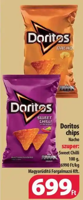Coop Doritos chips 100 g ajánlat
