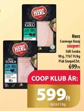 Coop Herz 90 g ajánlat