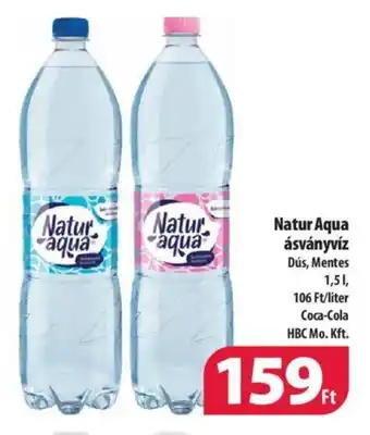 Coop Natur Aqua ásványvíz 1,5 l ajánlat