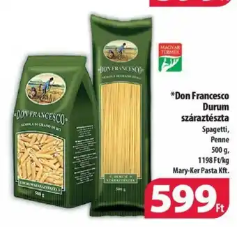 Don Francesco Durum száraztészta 500 g