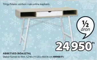 JYSK ABBETVED ÍRÓASZTAL 1 db ajánlat