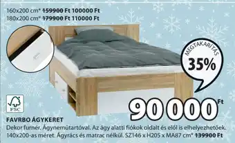 JYSK FAVRBO ÁGYKERET 1 db ajánlat