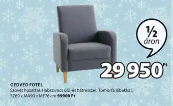 JYSK GEDVED FOTEL 1 db ajánlat