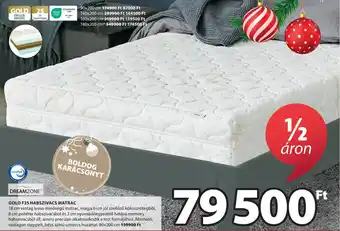 JYSK DREAMZONE GOLD F35 HABSZIVACS MATRAC 1 db ajánlat